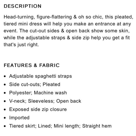 EXPRESS pleated tiered cut out fit and flare pink dress size S NWT - Picture 12 of 16